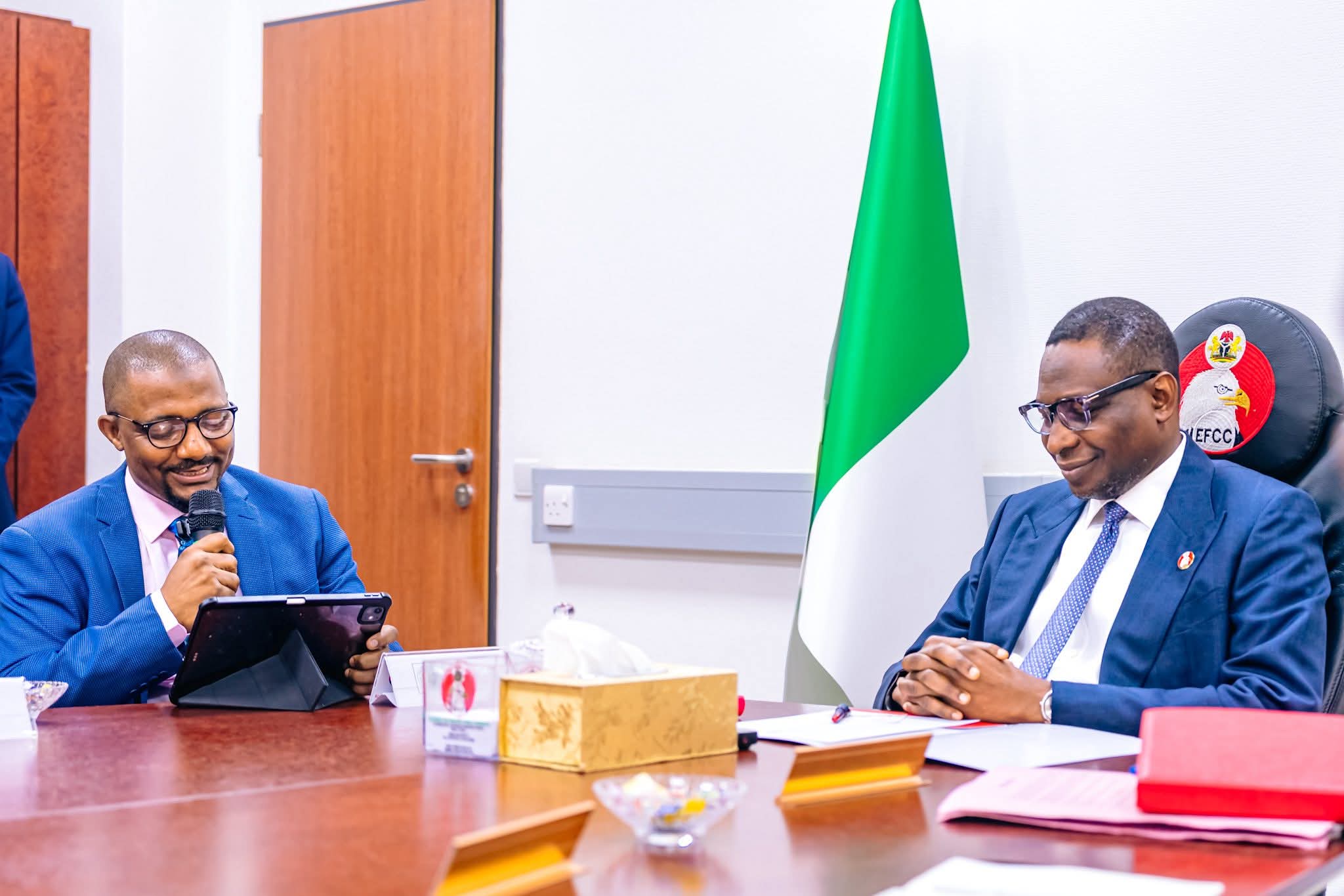 CCB AND EFCC STRENGTHEN ANTI-CORRUPTION COLLABORATION.