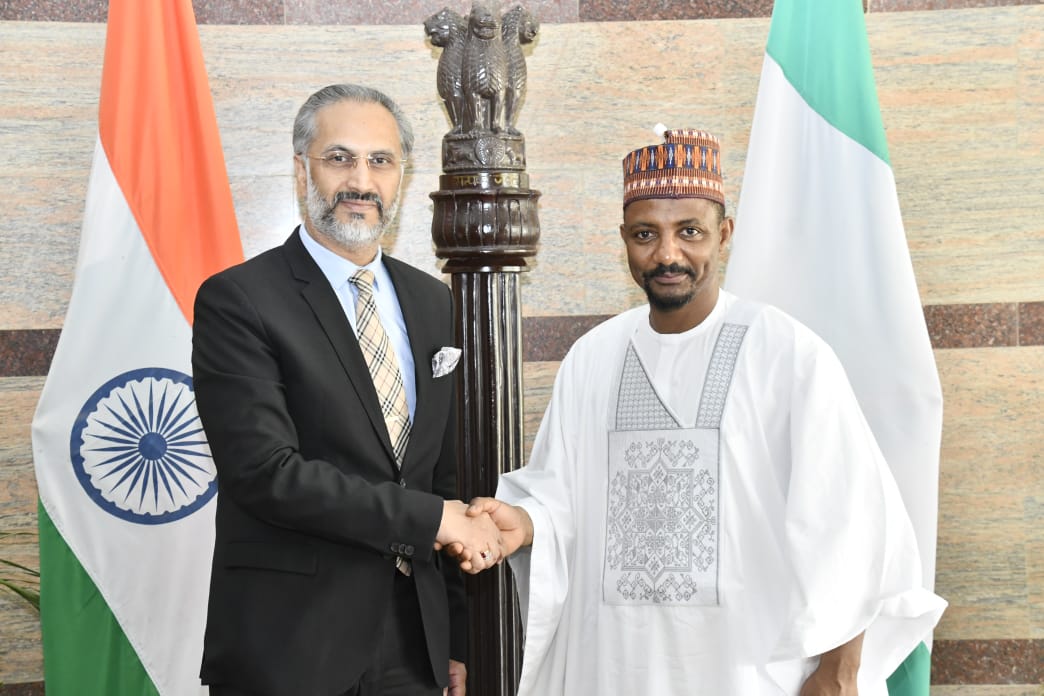 CCB CHAIRMAN VISITS INDIAN AMBASSADOR, SEEKS CAPACITY-BUILDING SUPPORT.